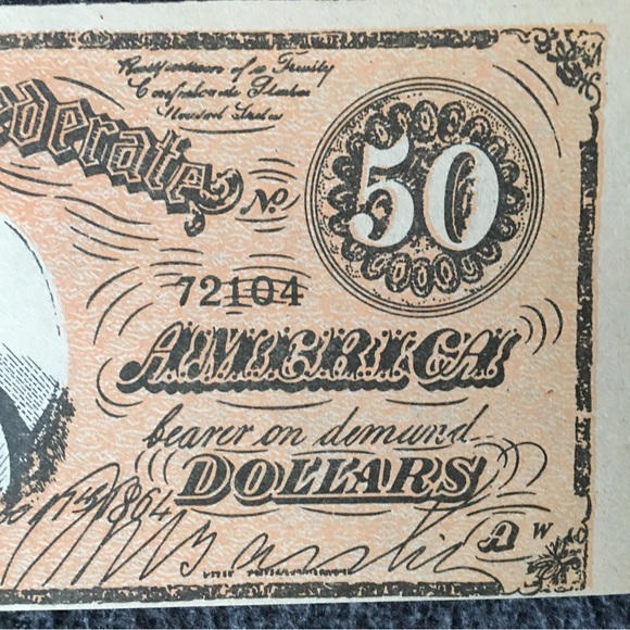 🔵Vintage Old Play Bills, Bundle of 10, $50 , Blue 50 print /back. - Picture 5 of 7